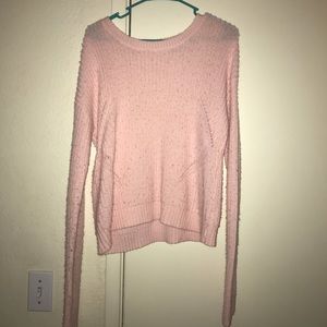 Aeropostal pink knitted sweater